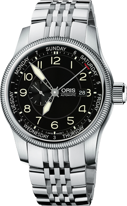 Oris Aviation Watches  Black Self winding Automatic 74576294064MB Watch