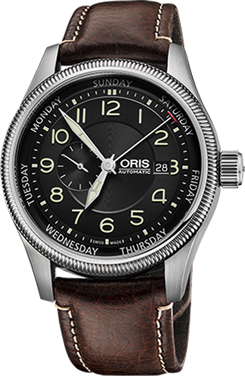 Oris Aviation Watches Black Self winding Automatic 74576884034LS Watch
