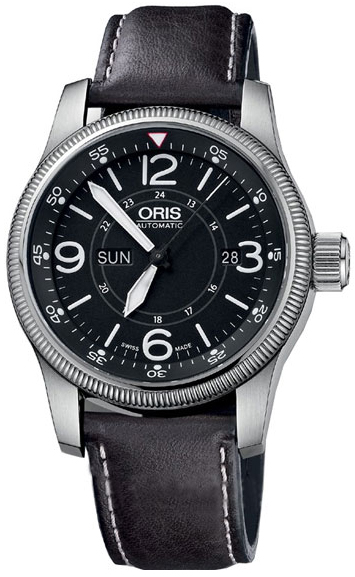 Oris Aviation Watches Mens Black Self winding Automatic 73576604064LS Watch