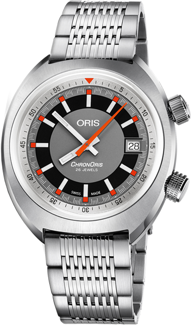 Oris Motor Sport Watches Mens Grey Self winding Automatic 73377374053MB Watch