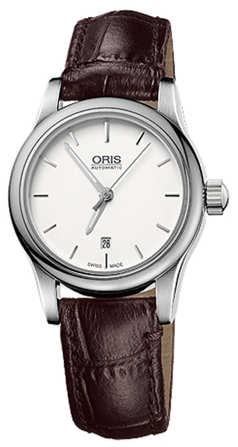Oris Culture Watches Ladies Silver Self winding Automatic 56176504051LS Watch