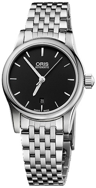 Oris Culture Watches Ladies Guilloche Black Self winding Automatic 56176504054MB Watch