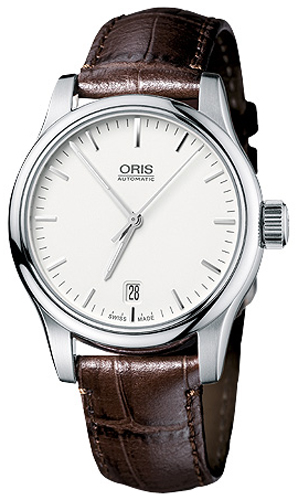 Oris Culture Watches Mens Silver Self winding Automatic 73375784051LS Watch
