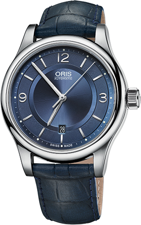 Oris Culture Watches Mens Blue Self winding Automatic 73375944035LS Watch