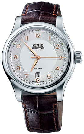 Oris Culture Watches Mens Silver Self winding Automatic 73375944061LS Watch