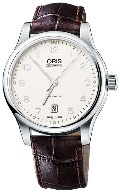 Oris Culture Watches Mens Silver Self winding Automatic 73375944091LS Watch