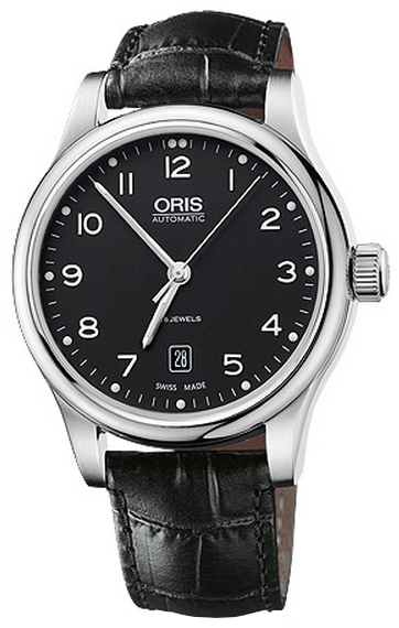 Oris Culture Watches Mens Black Self winding Automatic 73375944094LS Watch