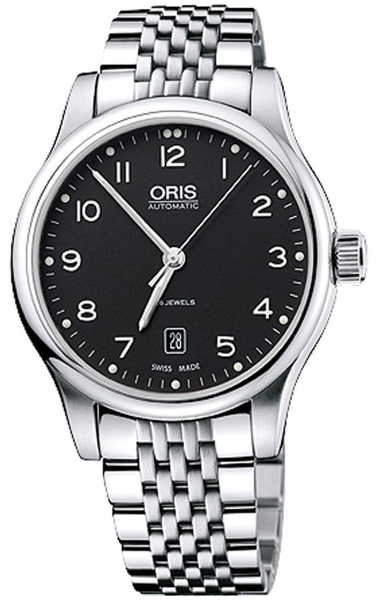 Oris Culture Watches Mens Black Self winding Automatic 73375944094MB Watch