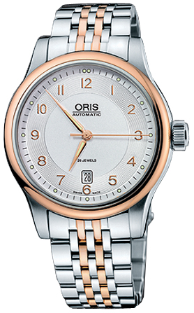 Oris Culture Watches Mens Silver Self winding Automatic 73375944361MB Watch