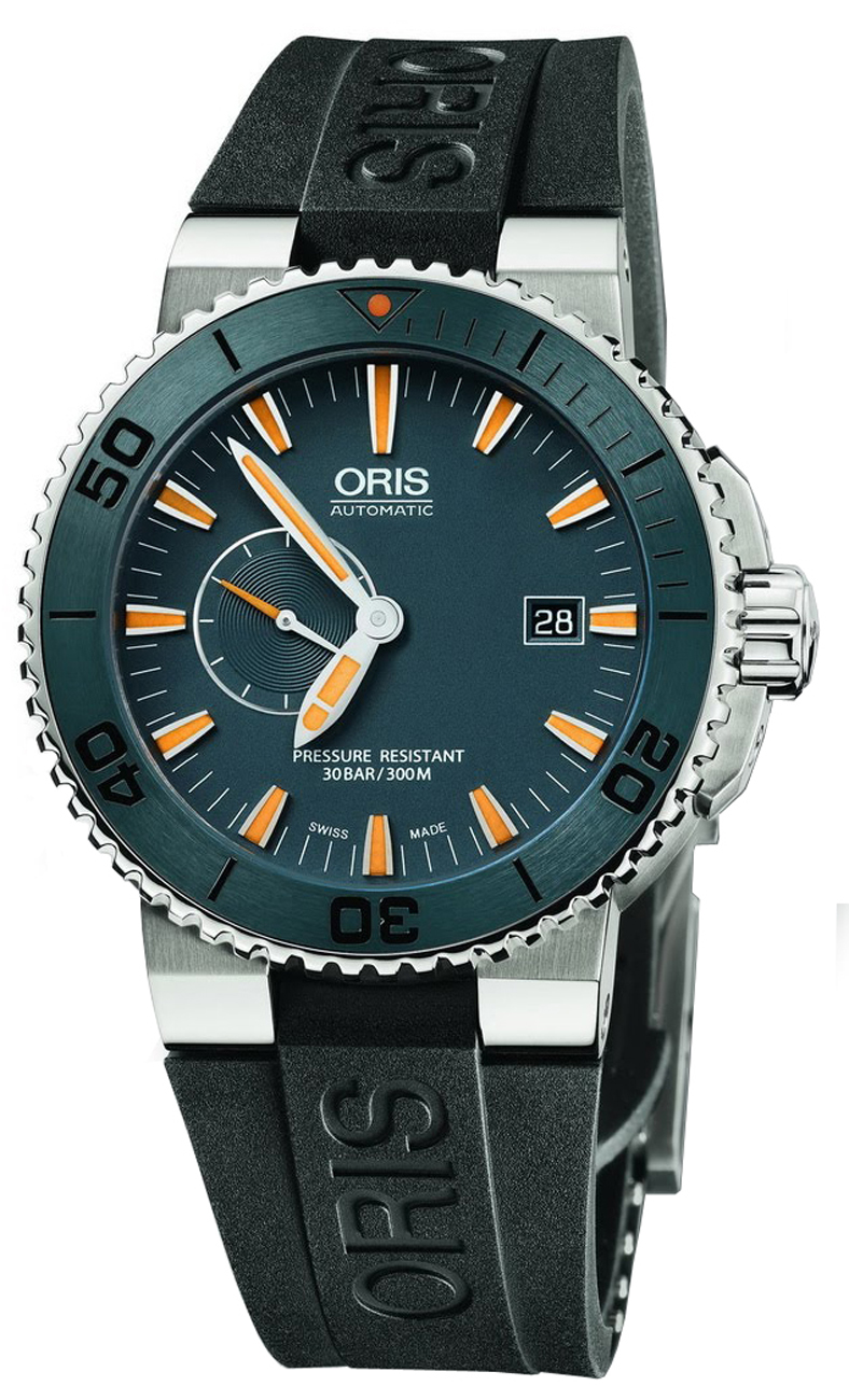 Oris Diving Watches Mens Blue Self winding Automatic 64376547185RS Watch