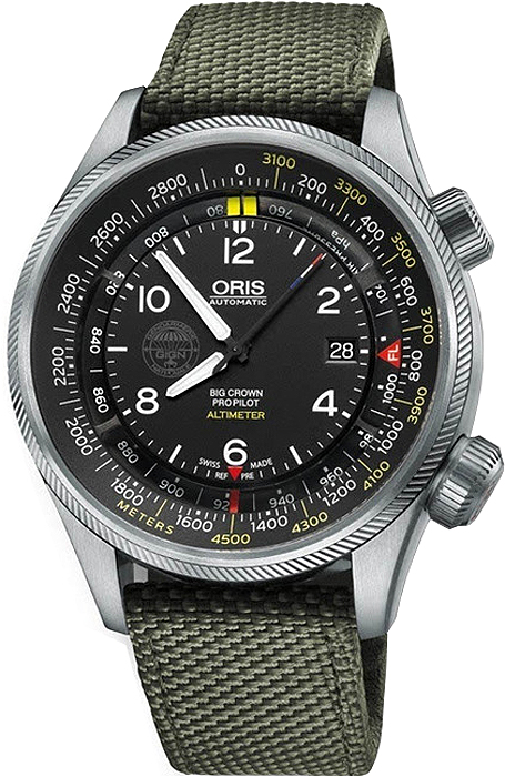 Oris Aviation Watches Mens Black
Self winding Automatic 73377054184FS Watch