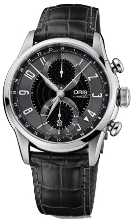 Oris Motor Sport Watches Mens Black Self winding Automatic 67776034084LS Watch
