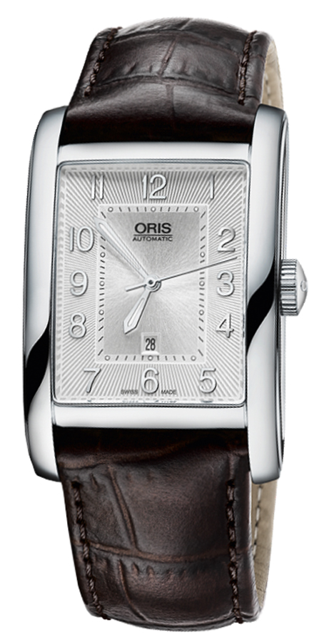 Oris Culture Watches Mens Guilloche Silver Self winding Automatic 56176934061LS Watch