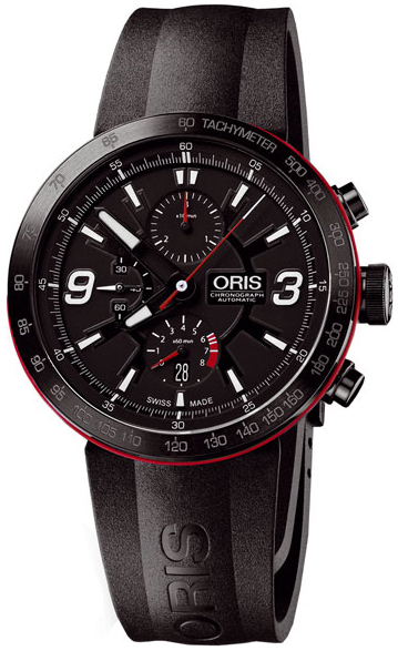 Oris Motor Sport Watches Mens Black Self winding Automatic 67476594764RS Watch