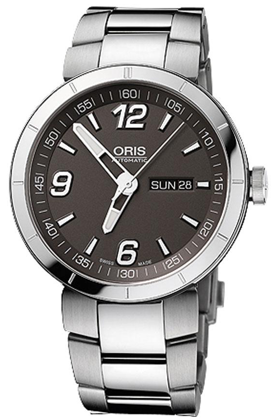 Oris Motor Sport Watches Mens Grey Self winding Automatic 73576514163MB Watch