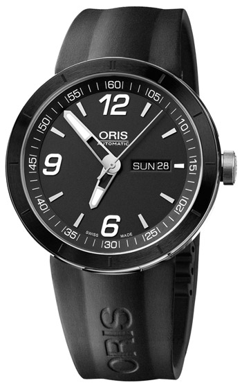 Oris Motor Sport Watches Mens Black Self winding Automatic 73576514174RS Watch