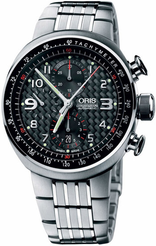 Oris Motor Sport Watches Mens Black Self winding Automatic 67475877264MB Watch