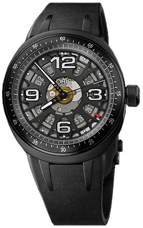 Oris Motor Sport Watches Mens Skeleton Self winding Automatic 73375887714RS Watch