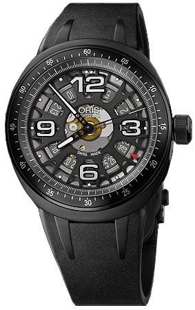 Oris Motor Sport Watches Mens Skeleton Self winding Automatic 73375897714RS Watch