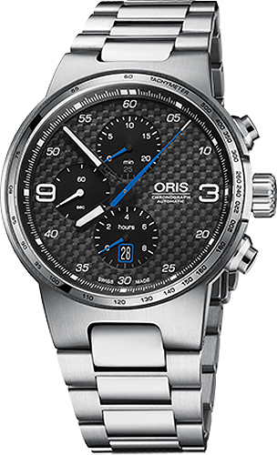 Oris Motor Sport Watches Mens Black Self winding Automatic 77477174164MB Watch