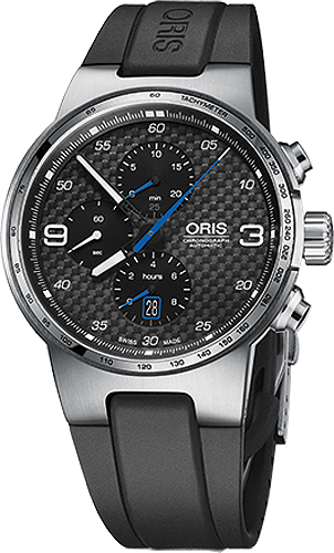 Oris Motor Sport Watches Mens Black Self winding Automatic 77477174164RS Watch