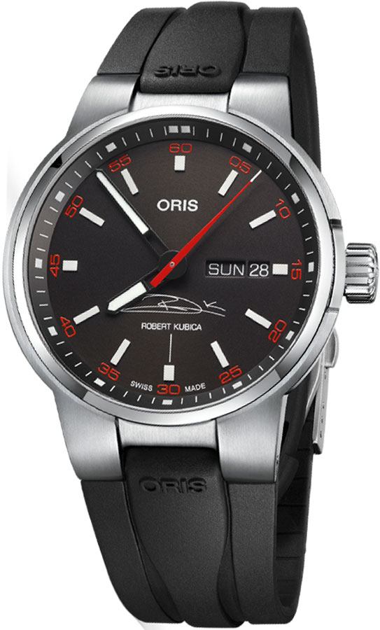 Oris Motor Sport Watches Mens Black Self winding Automatic 73577404184RS Watch
