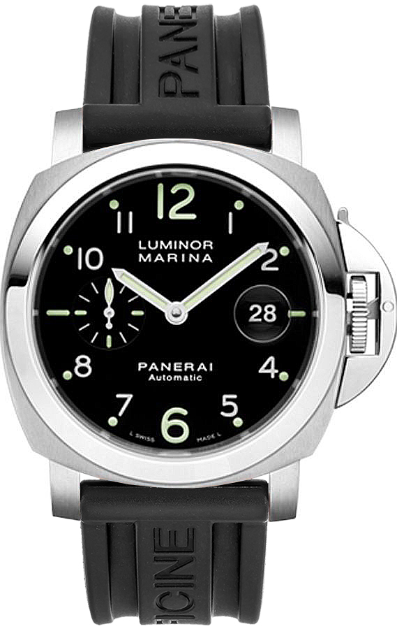 Panerai Luminor Watches Mens Black Self winding Automatic PAM00164 Watch