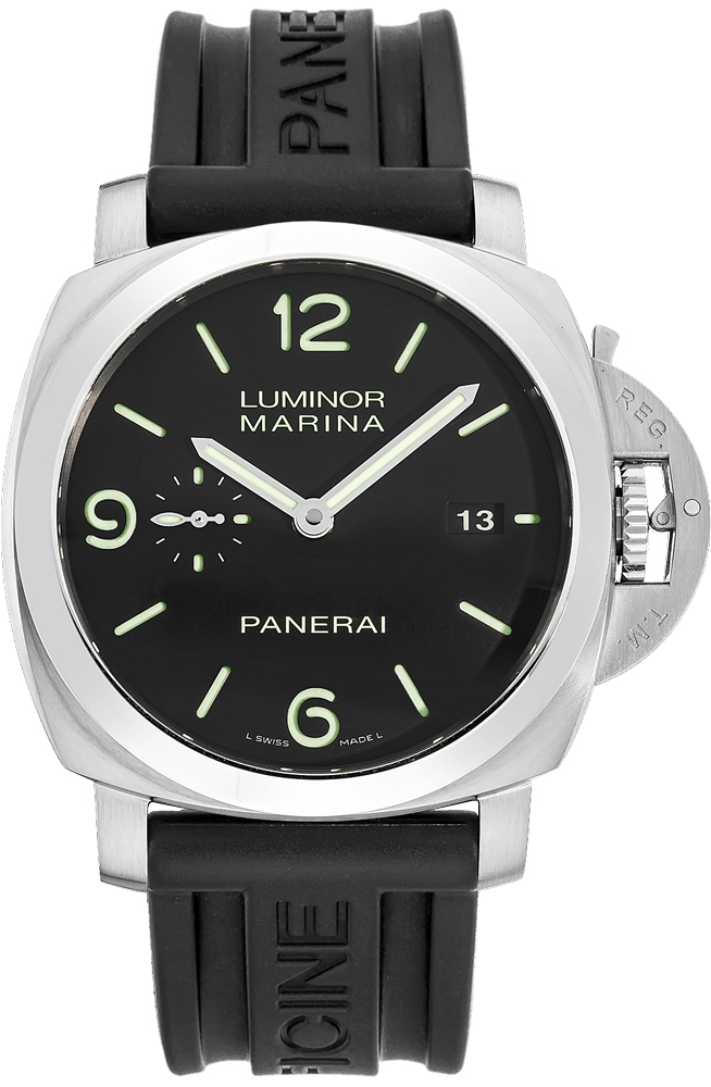 Panerai Luminor Watches Mens Black Self winding Automatic PAM00312 Watch