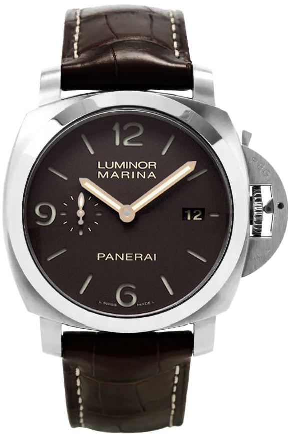 Panerai Luminor Watches Mens Brown Self winding Automatic PAM00351 Watch