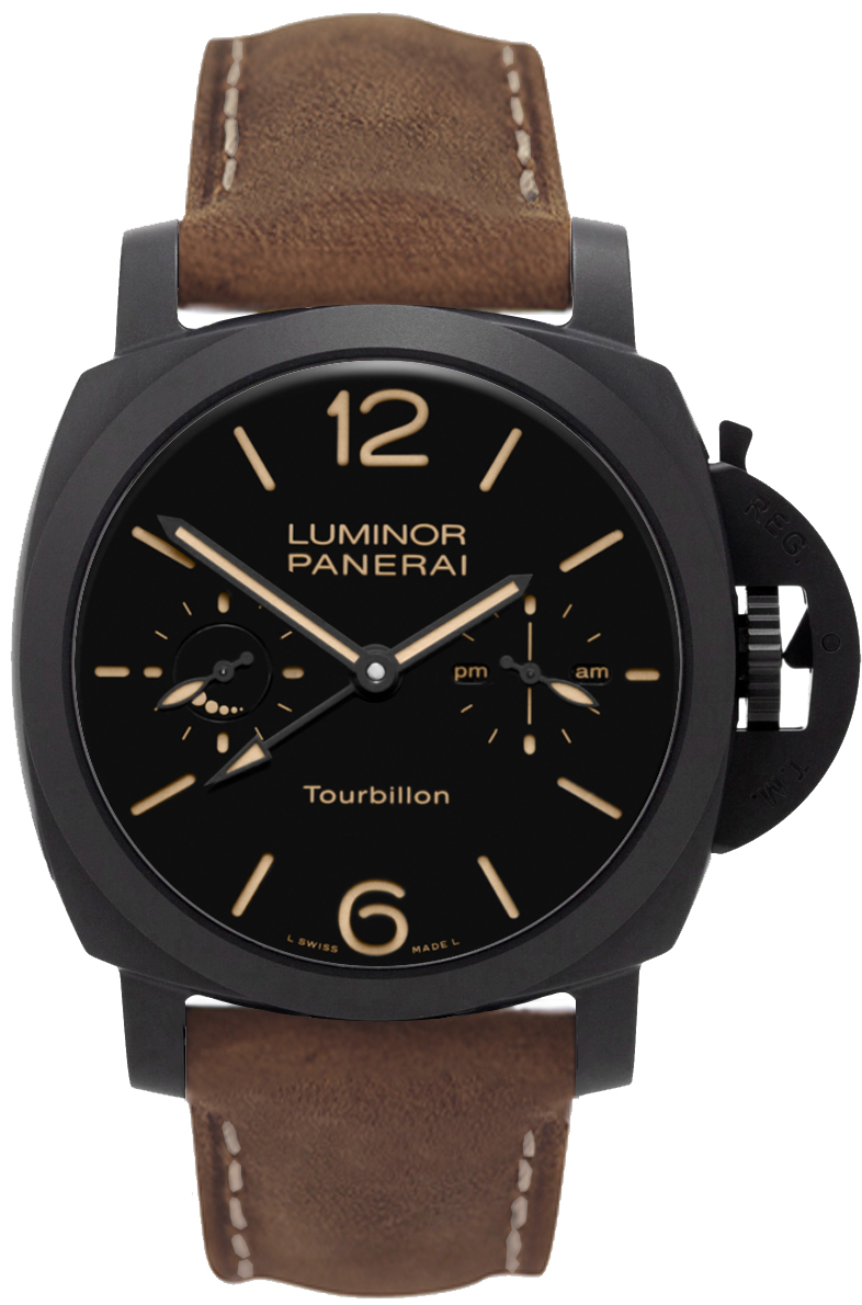 Panerai Luminor Watches  Black Manual Winding PAM00396 Watch