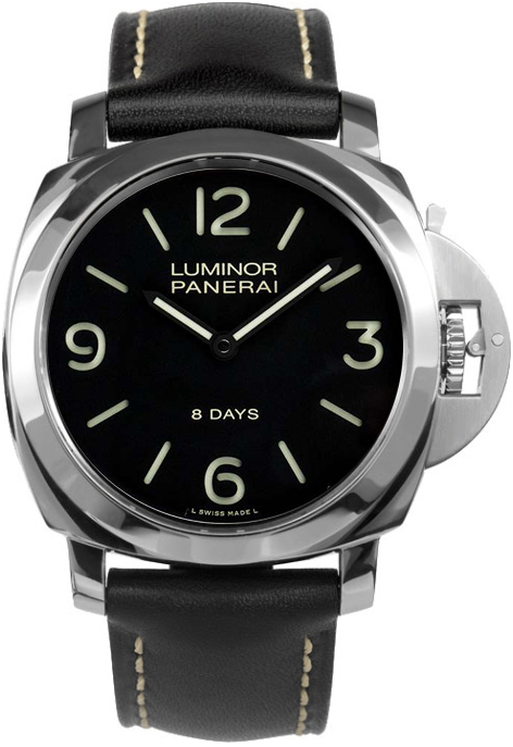 Panerai Luminor Watches Mens Black Manual Winding PAM00560 Watch