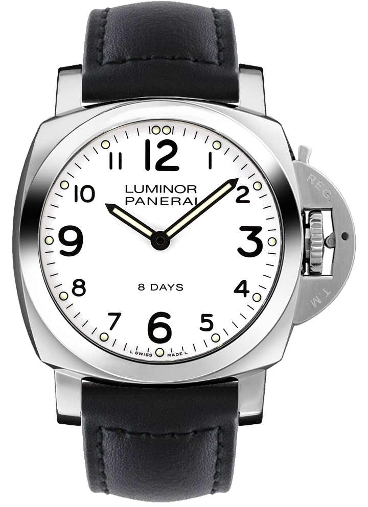 Panerai Luminor Watches Mens White Manual Winding PAM00561 Watch