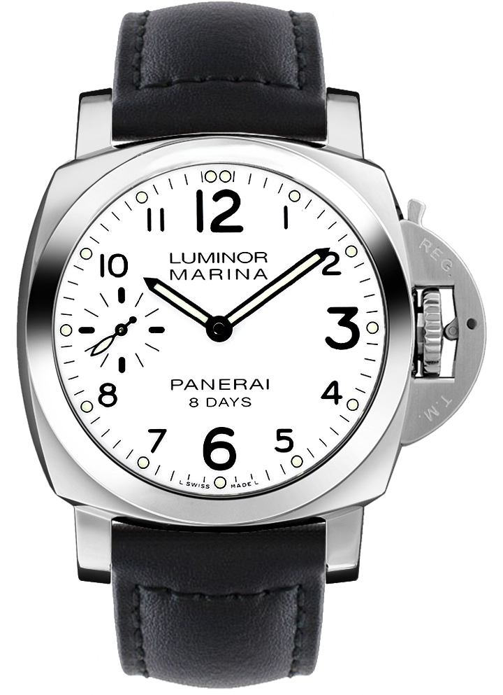 Panerai Luminor Watches Mens White Manual Winding PAM00563 Watch