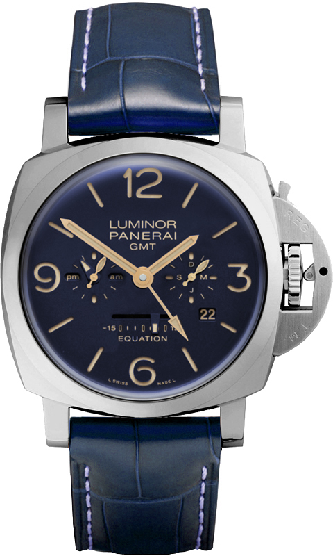 Panerai Luminor Watches Mens Blue Manual Winding PAM00670 Watch