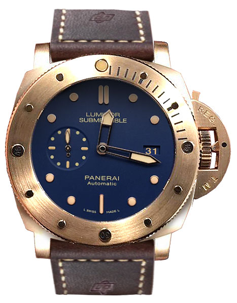 Panerai Luminor Watches  Blue Self winding Automatic PAM00671 Watch