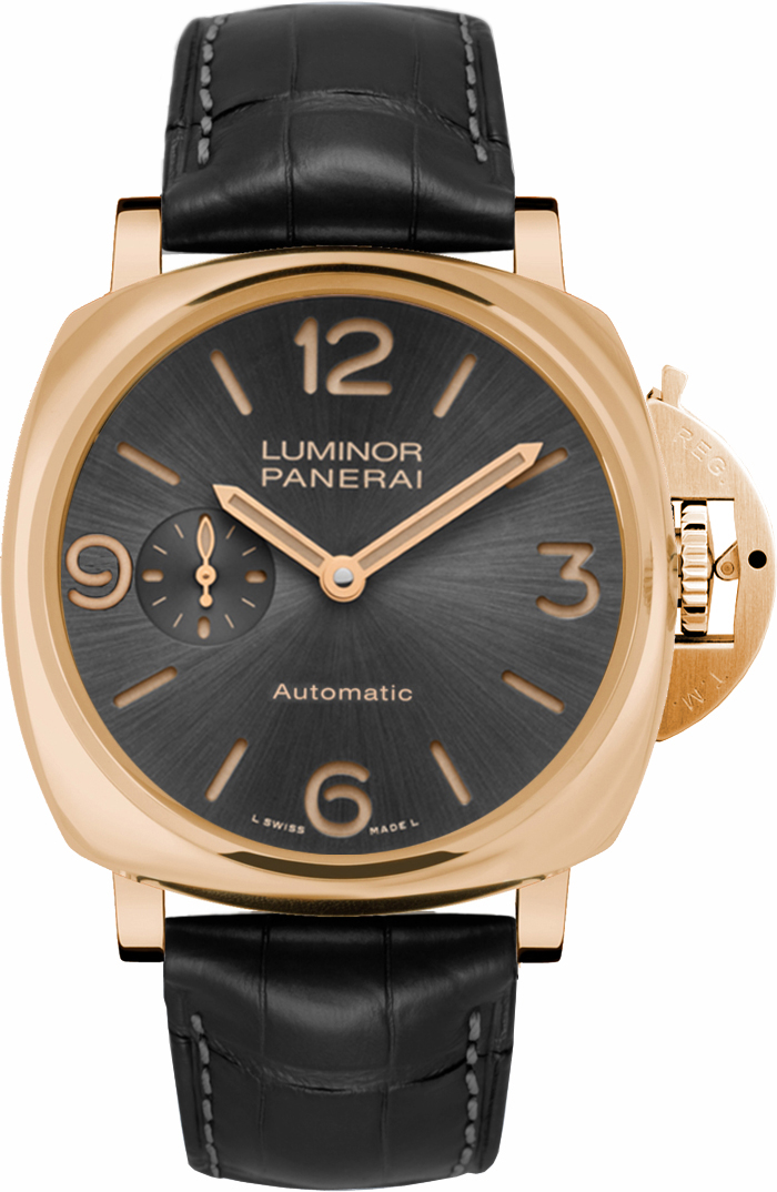 Panerai Luminor Watches Mens Grey Self winding Automatic PAM00675 Watch