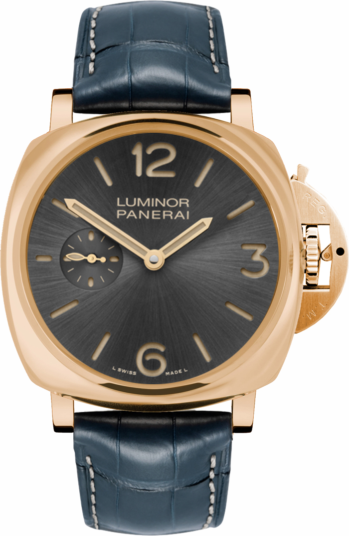 Panerai Luminor Watches Mens Grey Manual Winding PAM00677 Watch