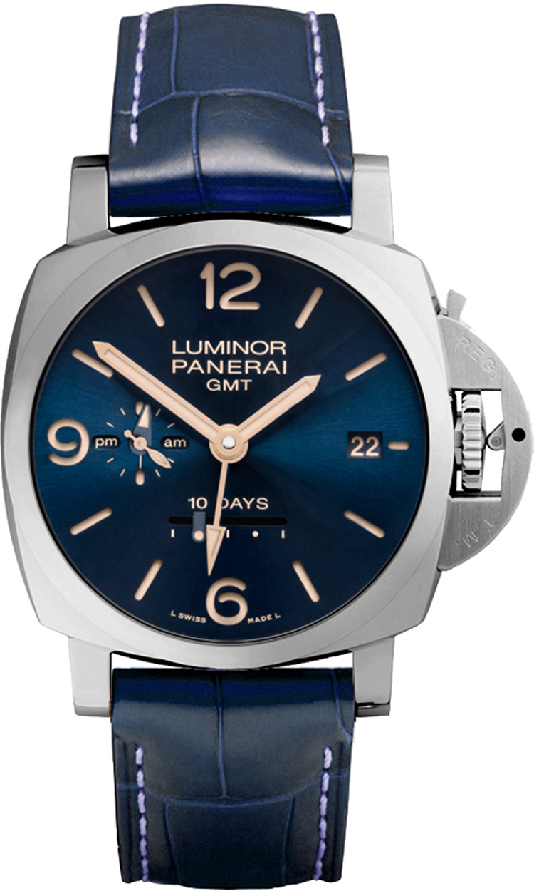 Panerai Luminor Watches Mens Blue Self winding Automatic PAM00689 Watch