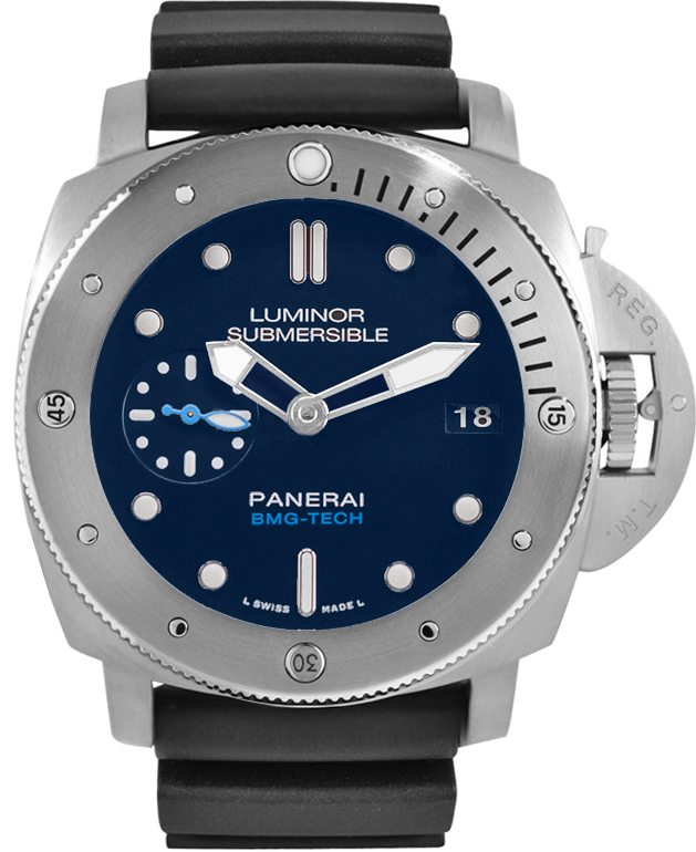Panerai Luminor Watches Mens Blue Self winding Automatic PAM00692 Watch