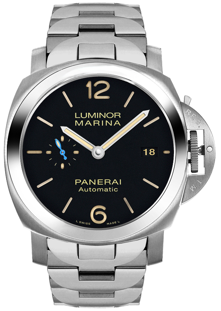 Panerai Luminor Watches Mens Black Self winding Automatic PAM00722 Watch