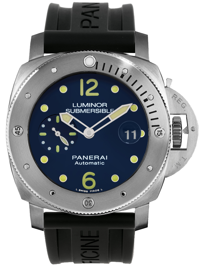 Panerai Luminor Watches Mens Blue Self winding Automatic PAM00731 Watch