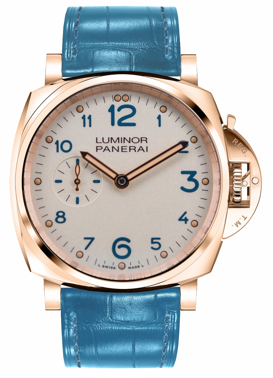 Panerai Luminor Watches Mens Ivory Manual Winding PAM00741 Watch