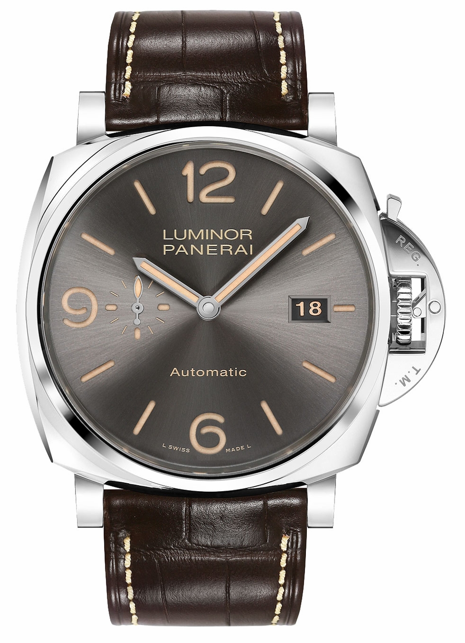 Panerai Luminor Watches Mens Grey Self winding Automatic PAM00943 Watch