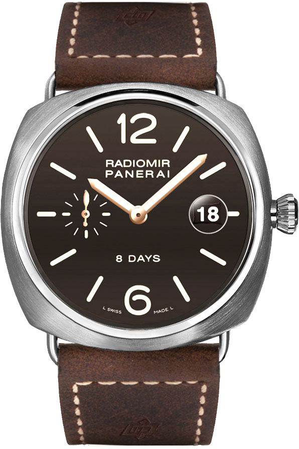 Panerai Radiomir Watches Mens Brown Manual Winding PAM00346 Watch
