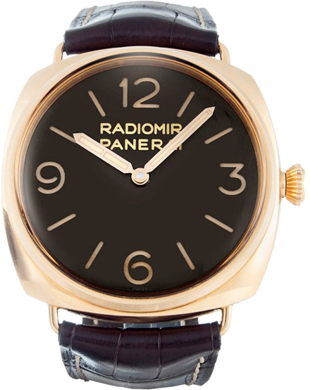 Panerai Radiomir Watches Mens Brown Manual Winding PAM00379 Watch