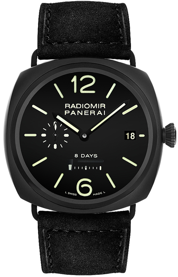 Panerai Radiomir Watches Mens Black Manual Winding PAM00384 Watch