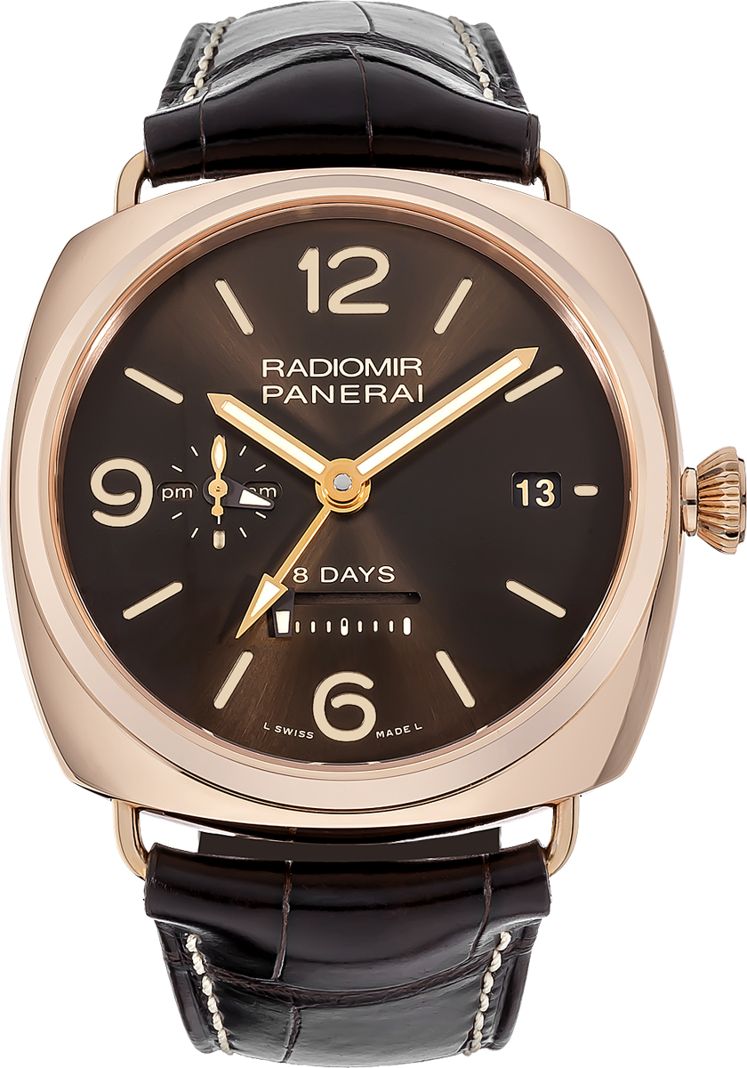 Panerai Radiomir Watches Mens Brown Manual Winding PAM00395 Watch