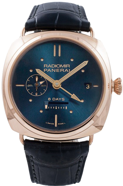Panerai Radiomir Watches Mens Blue Manual Winding PAM00538 Watch