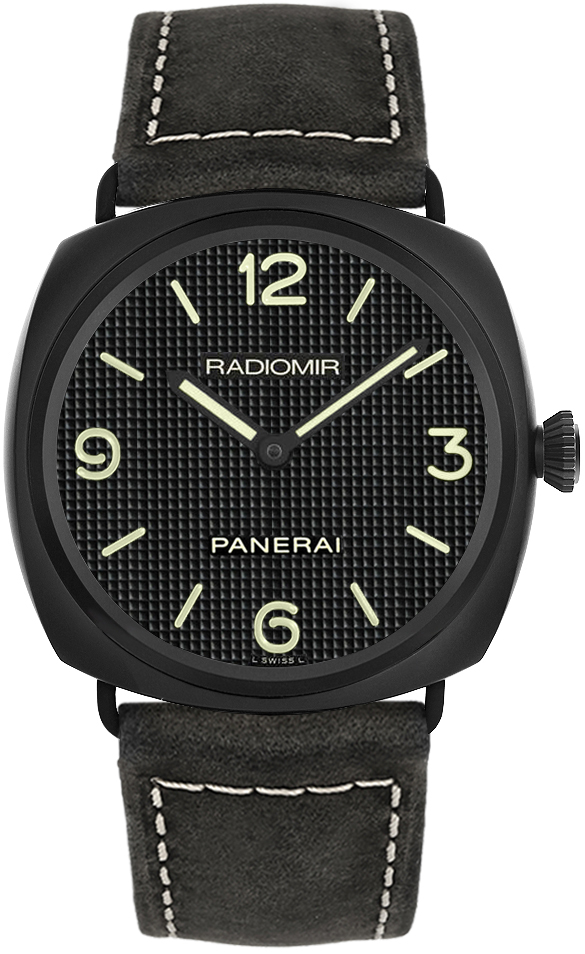 Panerai Radiomir Watches Mens Black Manual Winding PAM00643 Watch