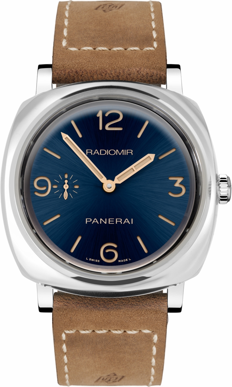 Panerai Radiomir Watches Mens Blue Manual Winding PAM00690 Watch